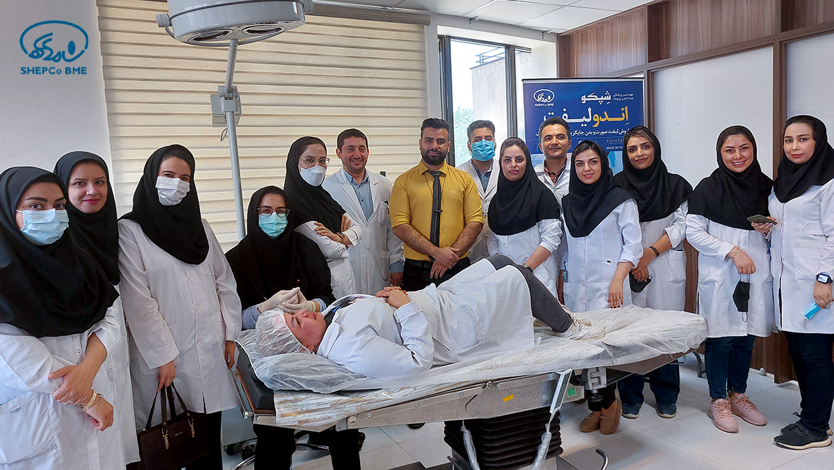 ورکشاپ تخصصی آموزشی لیزر اندولیفت – دانشگاه علوم پزشکی کرمان – تیر 1401 1 workshop endolift kerman 01
